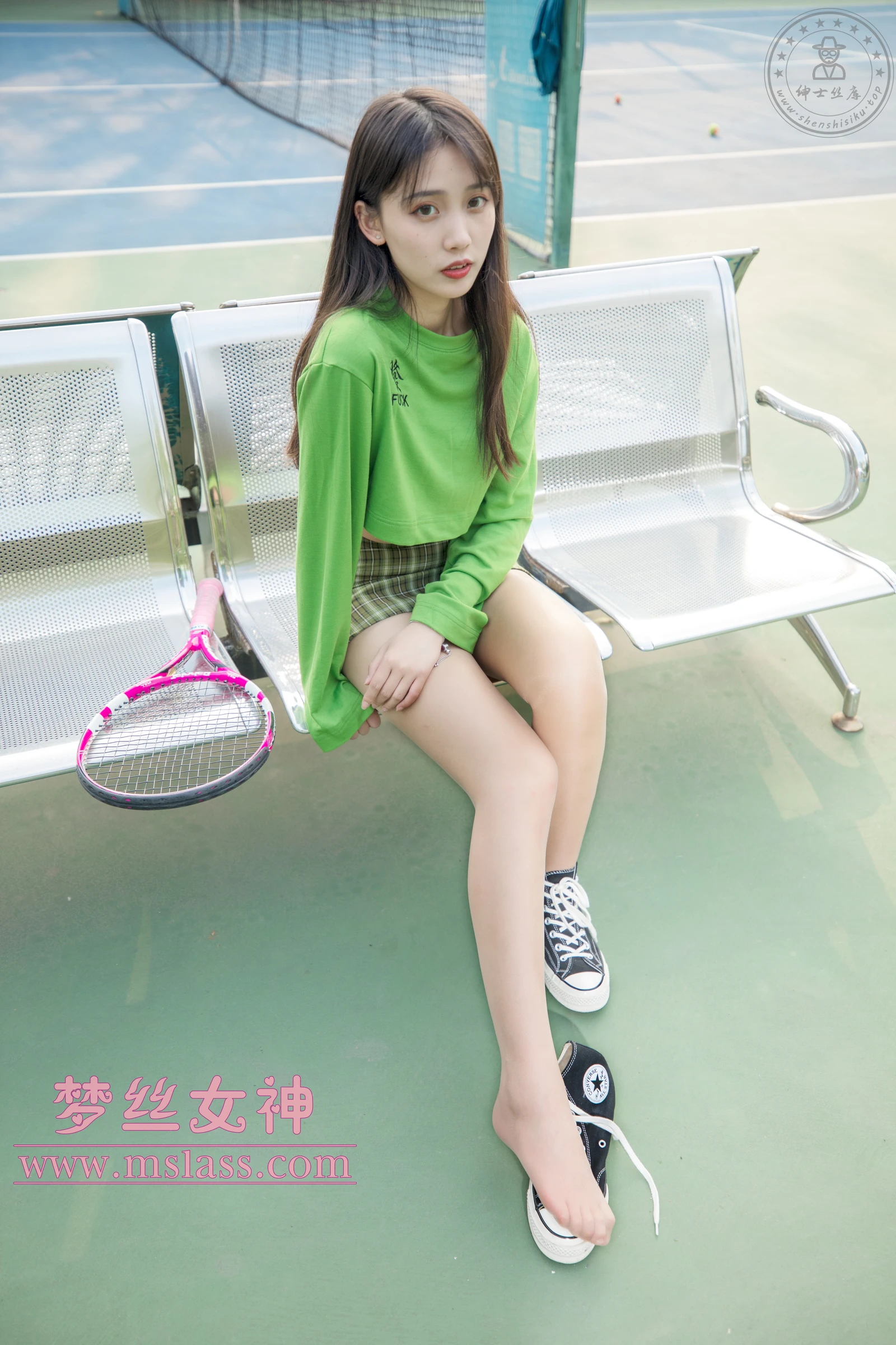 [MSLASS梦丝女神] 2019-05-16 NO.026 香萱 网球少女 [57+1P／364MB]